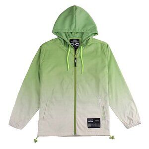 Men's Lightweight Windbreaker Stylish Colorways Hoodie Size L